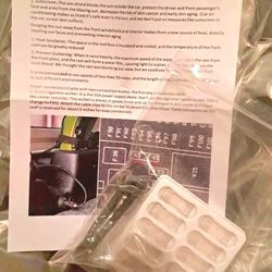 Jeep Auto sun visor hard top for jeep JL/JT 2018-2025