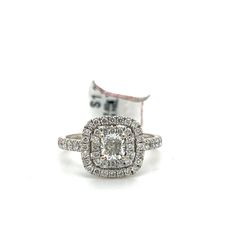 14kt White Gold Diamond Neil Lane Ring 1.2ctw Size 6 1/2 3.60grams 157632 11