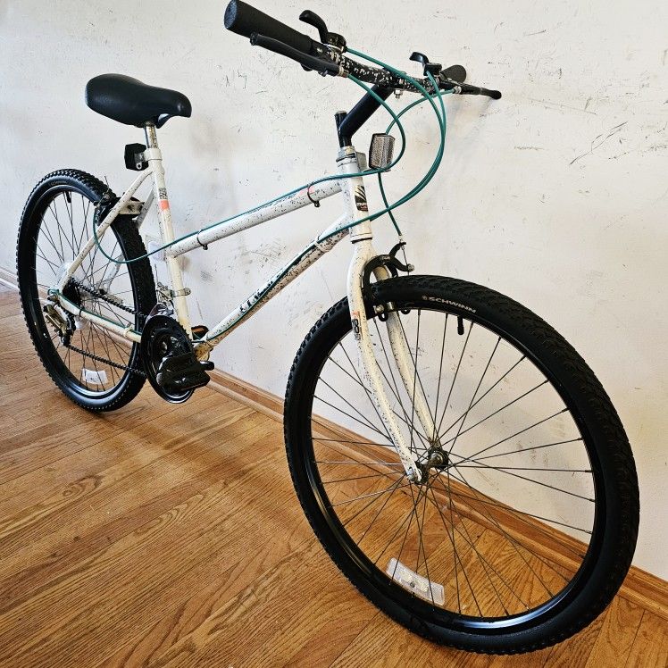 18 Speed Retro Mountain Scene 26" all Terrain Bike Hybrid Crossover