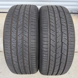 2 Continental Tires 255/50/20