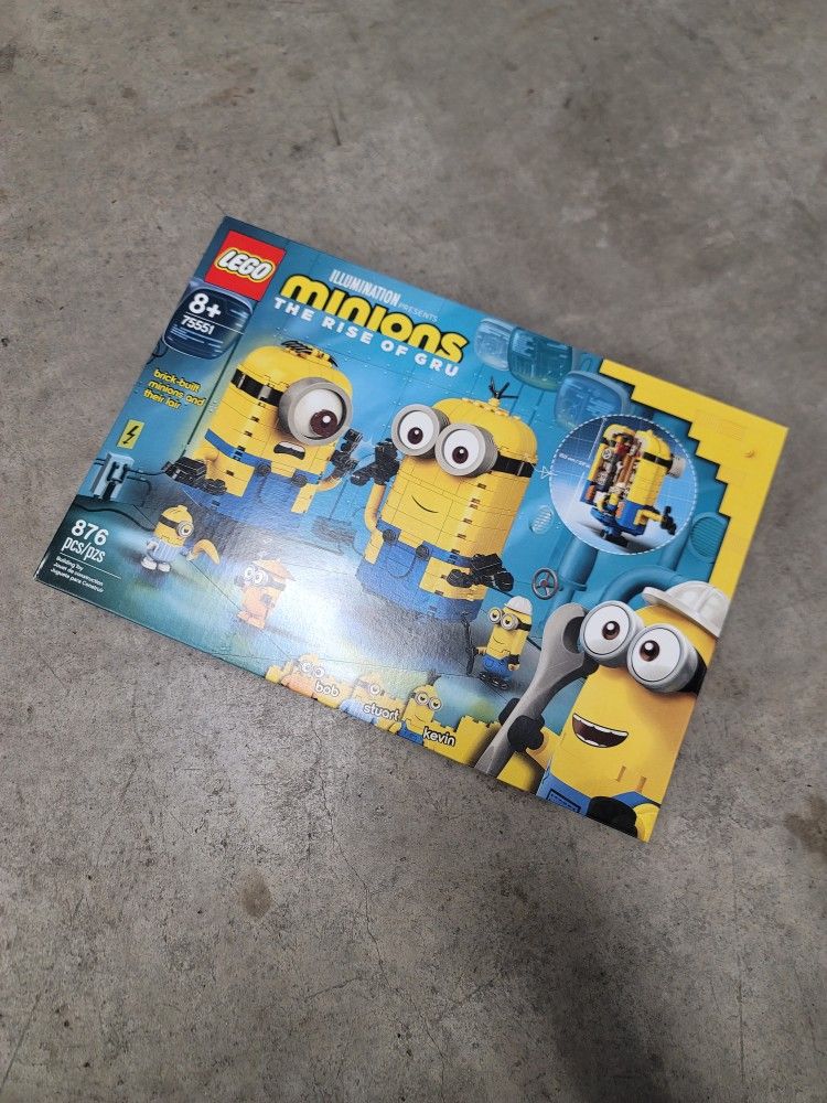 Minions: Rise Of Gru Lego Set (New, Unopened)