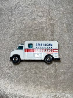 Vintage 1988 Hot Wheels Ambulance
