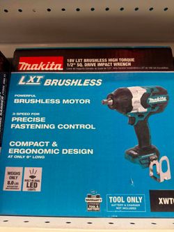 Makita Impact Wrench 1/2 Brushless