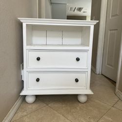 1910 Vintage White Dresser 