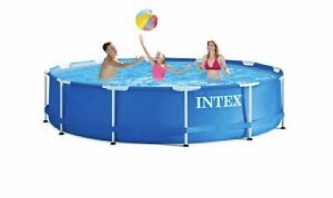 Intex Metal Frame Pool 12Ft x 30inches