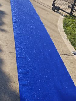 Royal Blue Runway Beautiful For Events Comes With 2 Double Sided Tape