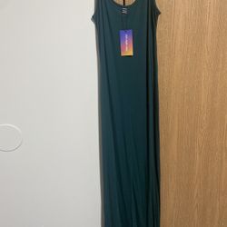 Shein Midi Green Dress