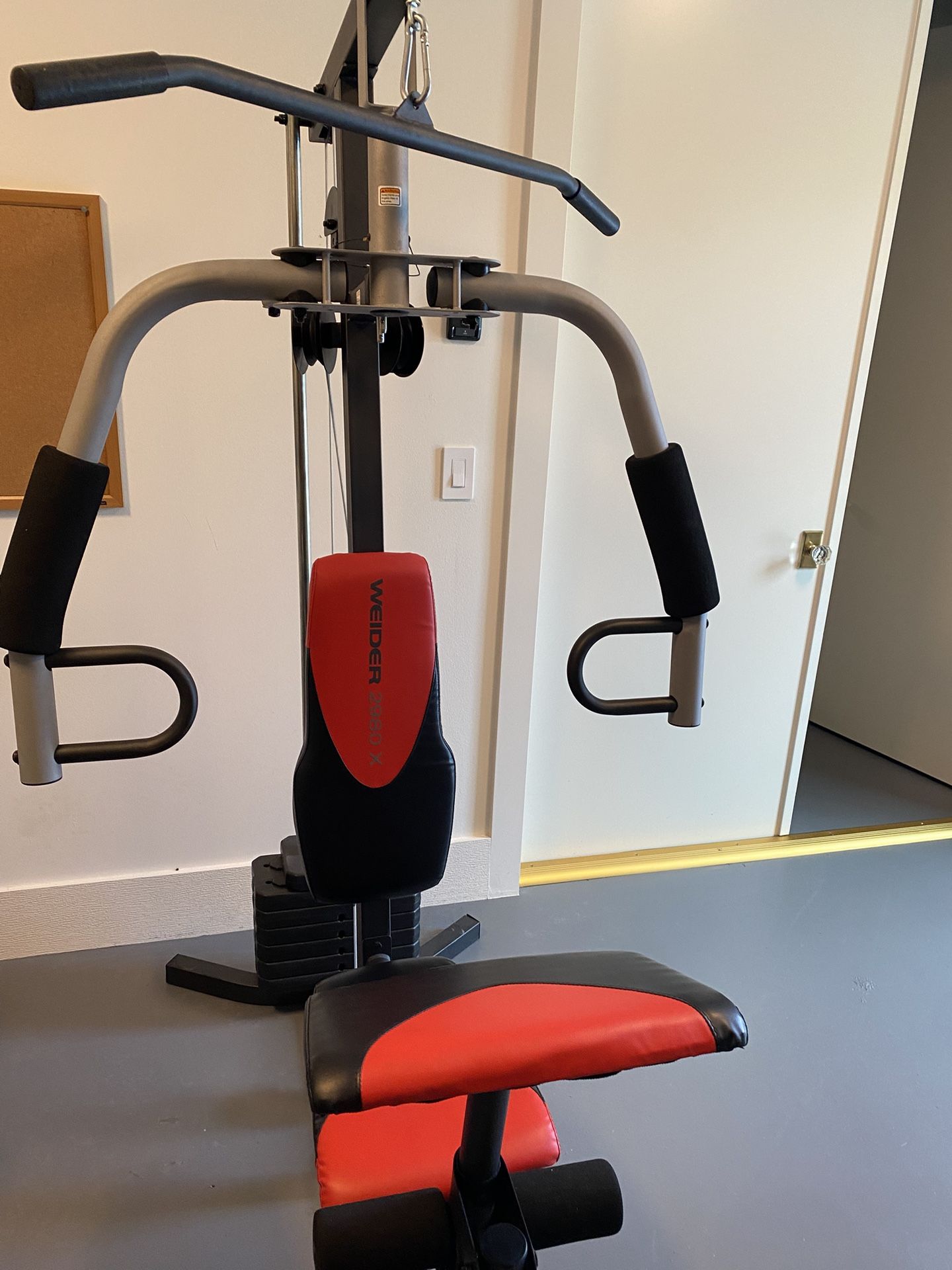 Weider Home Gym.