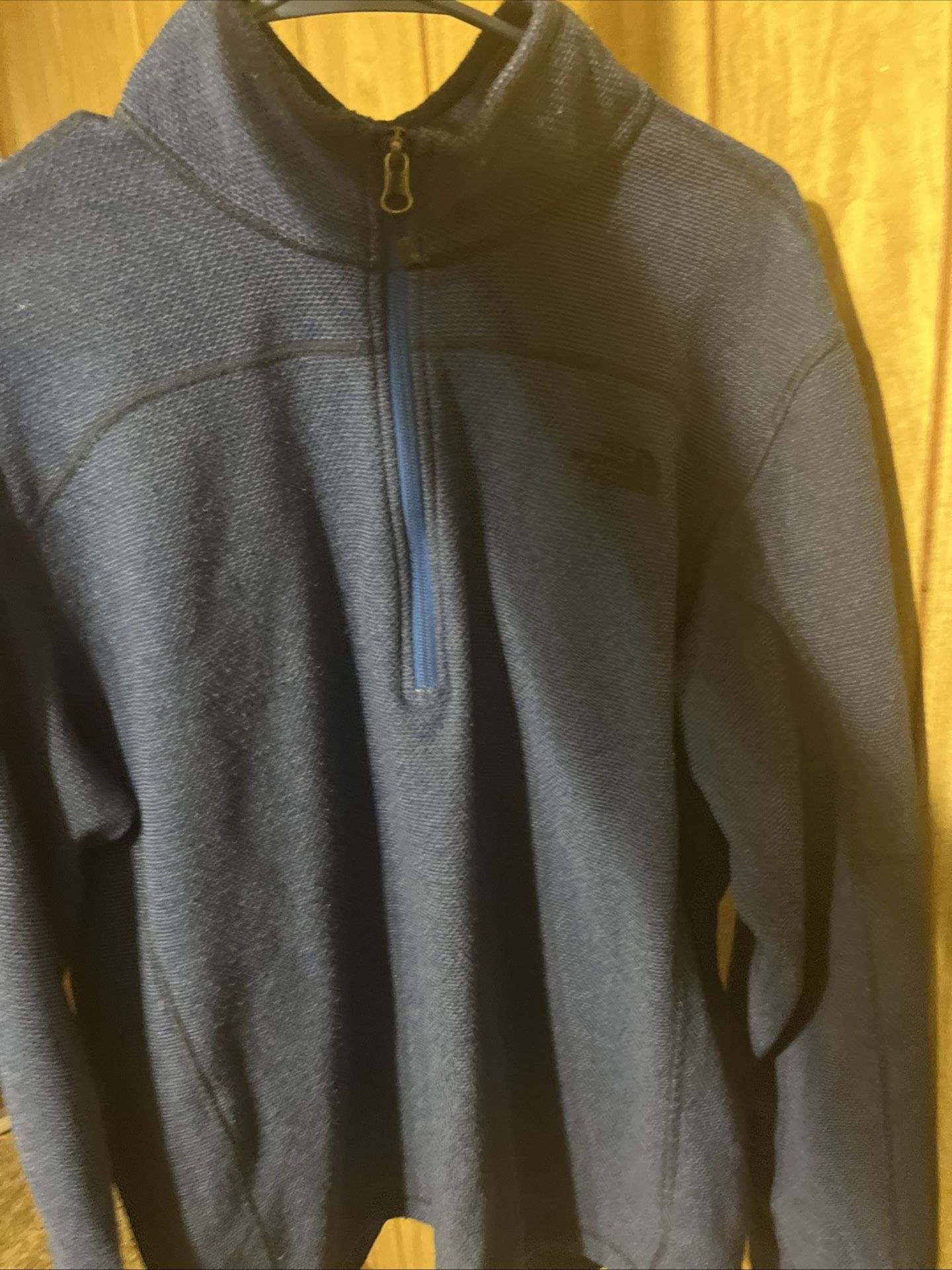 Navy Blue North Face Quarter Zip