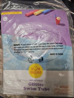 Sun Squad Inflatable Swim Tube