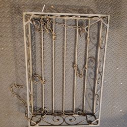 Hangable Rack For Pots/Pans With Hooks And Chains To Hang. 