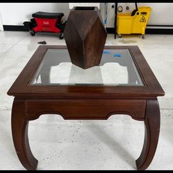 NEW GLASS TABLE 