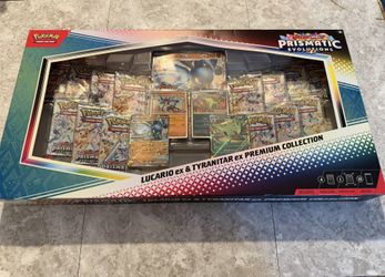 Lucario Ex & Tyranitar Ex Premium Collection