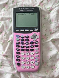 Texas Instruments Ti-84 Plus C Silver Edition Pink Calculator