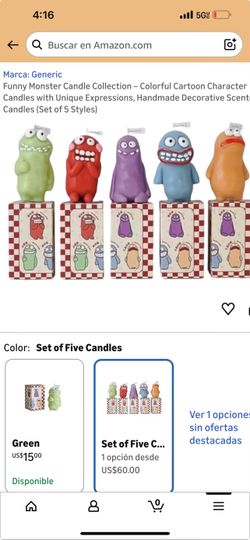 Funny Monster Candle Collection