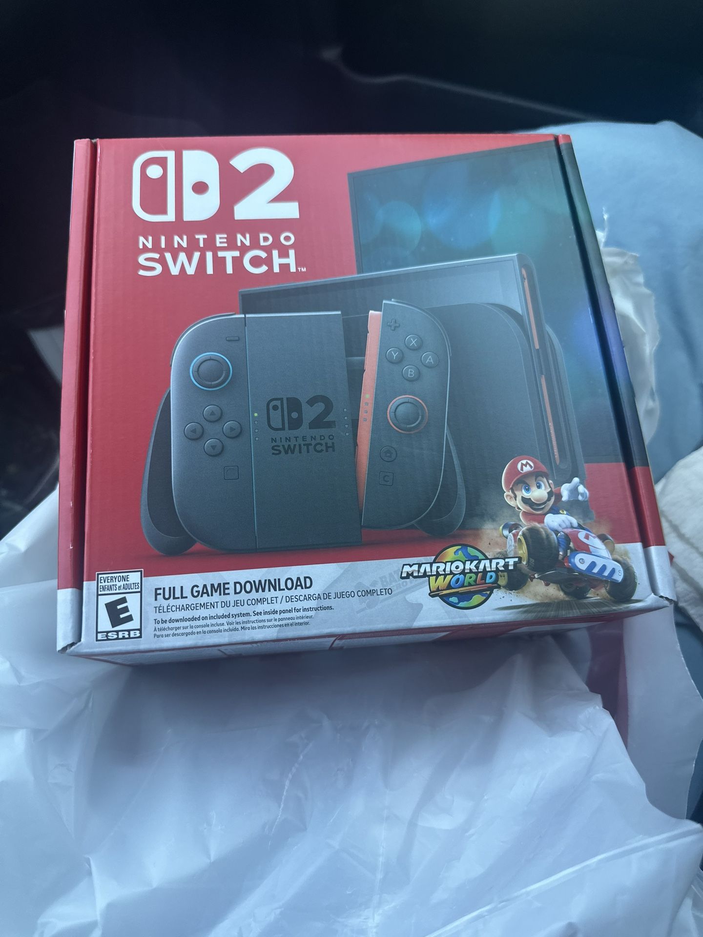 Nintendo Switch 2 w/ Mario Kart World Game