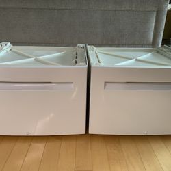 Laundry Storage pedestals (Set Of 2)