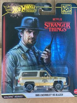 💀Stranger Things premium Hot Wheels K series blazer🔥
