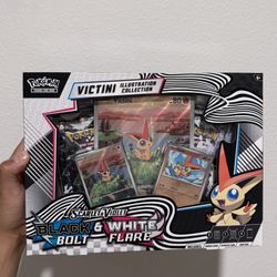 Pokemon TCG Victini Illustration Collection Black and White *FACTORY SEALED*