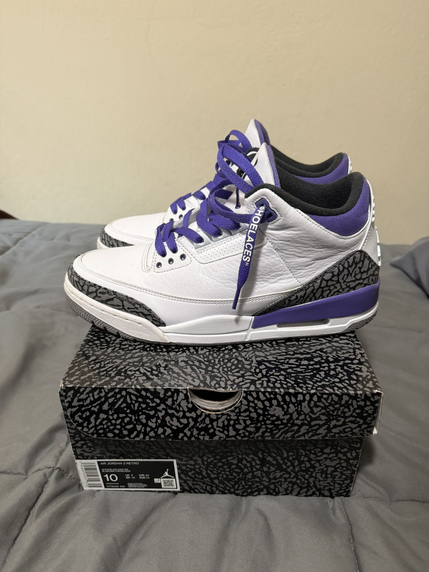 Air Jordan 3 Dark Iris
