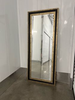 Large floor wall mirror