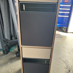 BOSE series II Bookshelf Speakers 2 Way Vintage 