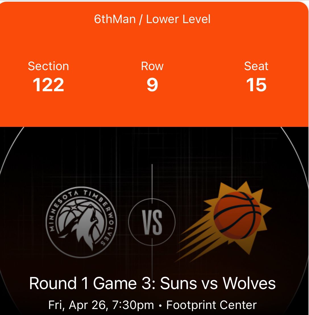 Suns vs Wolves Game 3