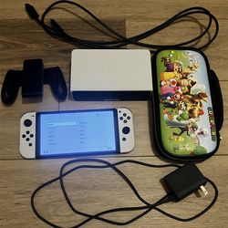 Switch OLED + retro controller