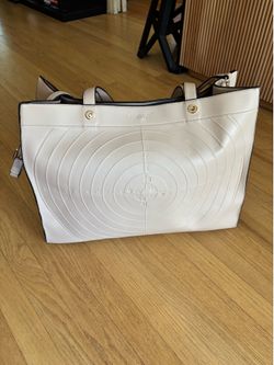 Fugazi bullseye weekender bag cream