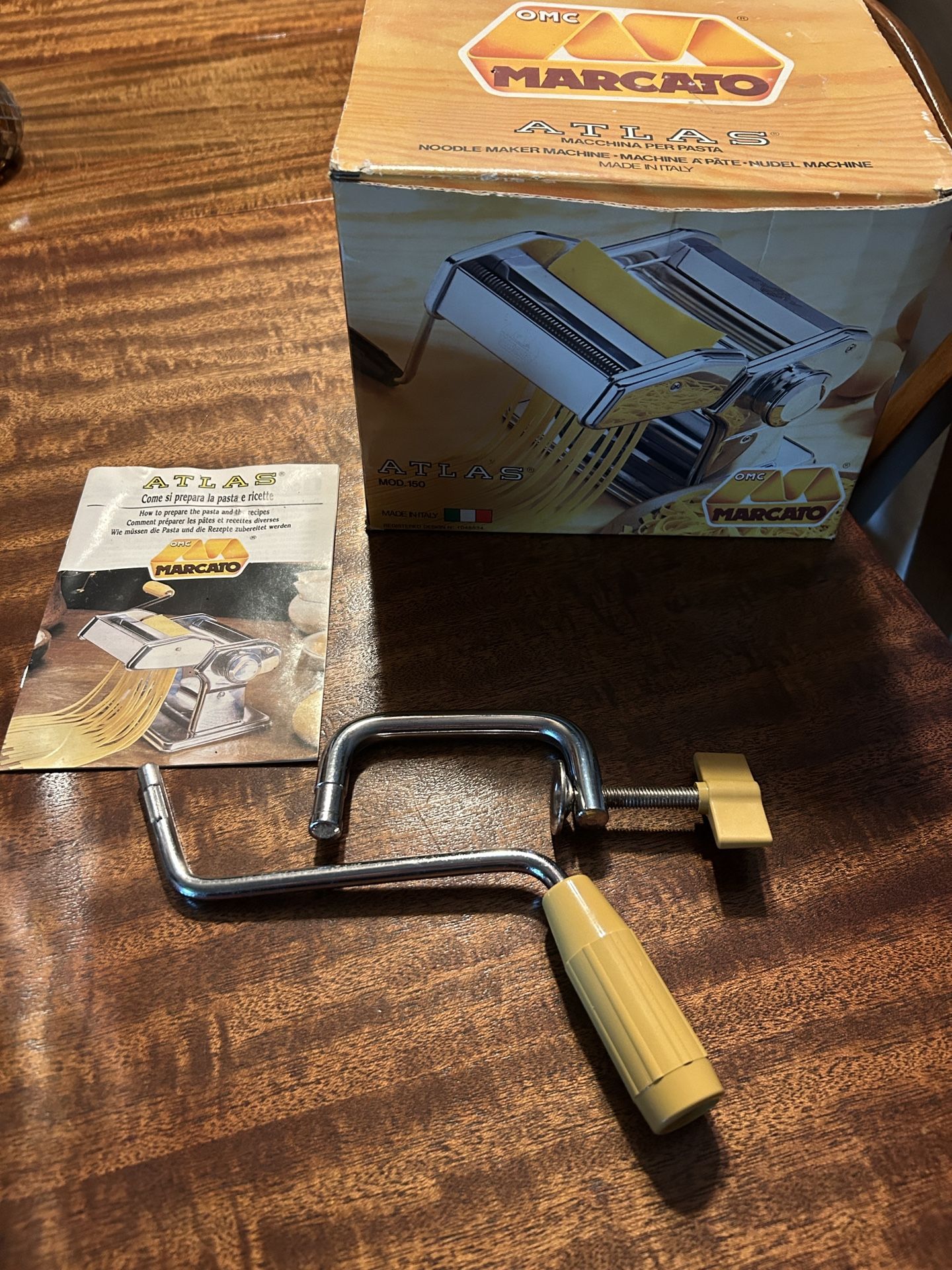 Atlas Noodle Making Machine And Beatrice Ravioli Form