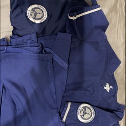 Chaminade Nursing Scrub Set + Jacket 