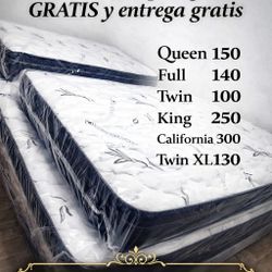 Mattress Pillow Top New 