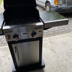 Well Cared For Char-Broil Performance Series Black 2 Burner Gas Grill with Bottle and Cover
