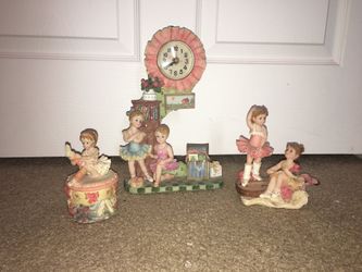 Ballerina figurines: Set Of 4
