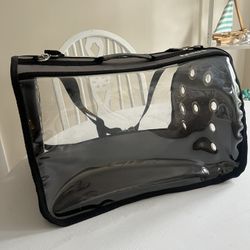 Clear  Pet Carrier - 9.8 x 15.7  Inch