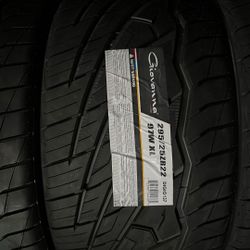 295/25/22 Giovanna Set Of New Tires 