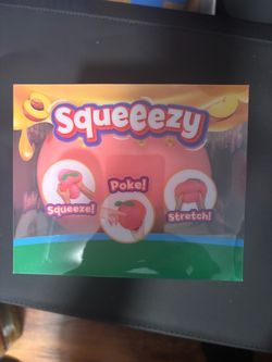 Squeezy Peach Squishy Stress Toy