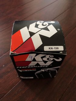 New in box k&n motorcycle filter KN-138
