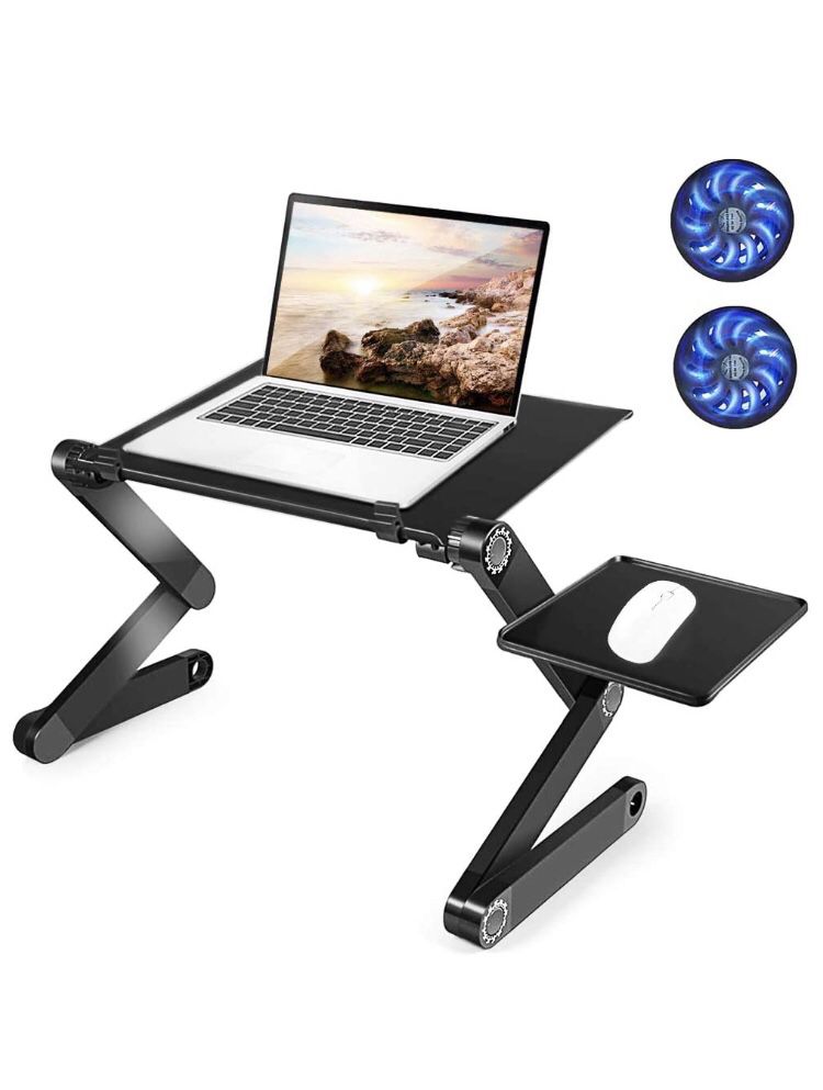 Extra Large Adjustable Laptop Stand, Aluminum Laptop Table Laptop Desk Stand.