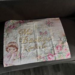 Girls Bautizo Banner