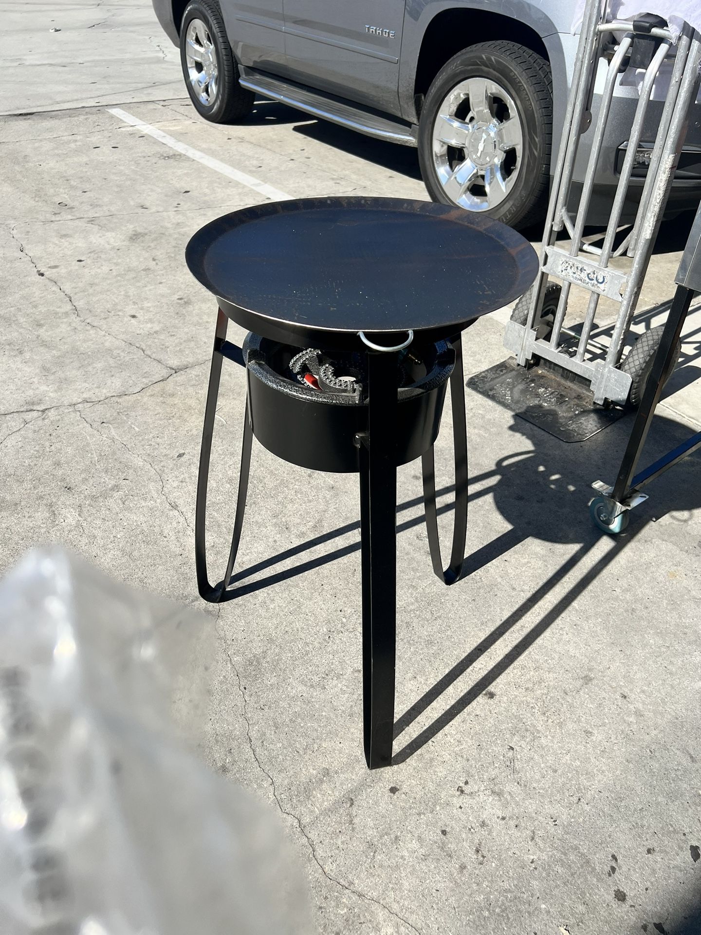 Comal Para Tortillas Redondo Mexicano Con Vase I Quemador