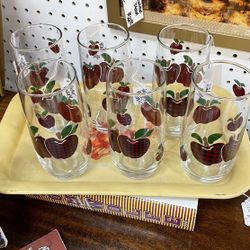 Glassware Vintage Anchor Hocking Applejack Pattern