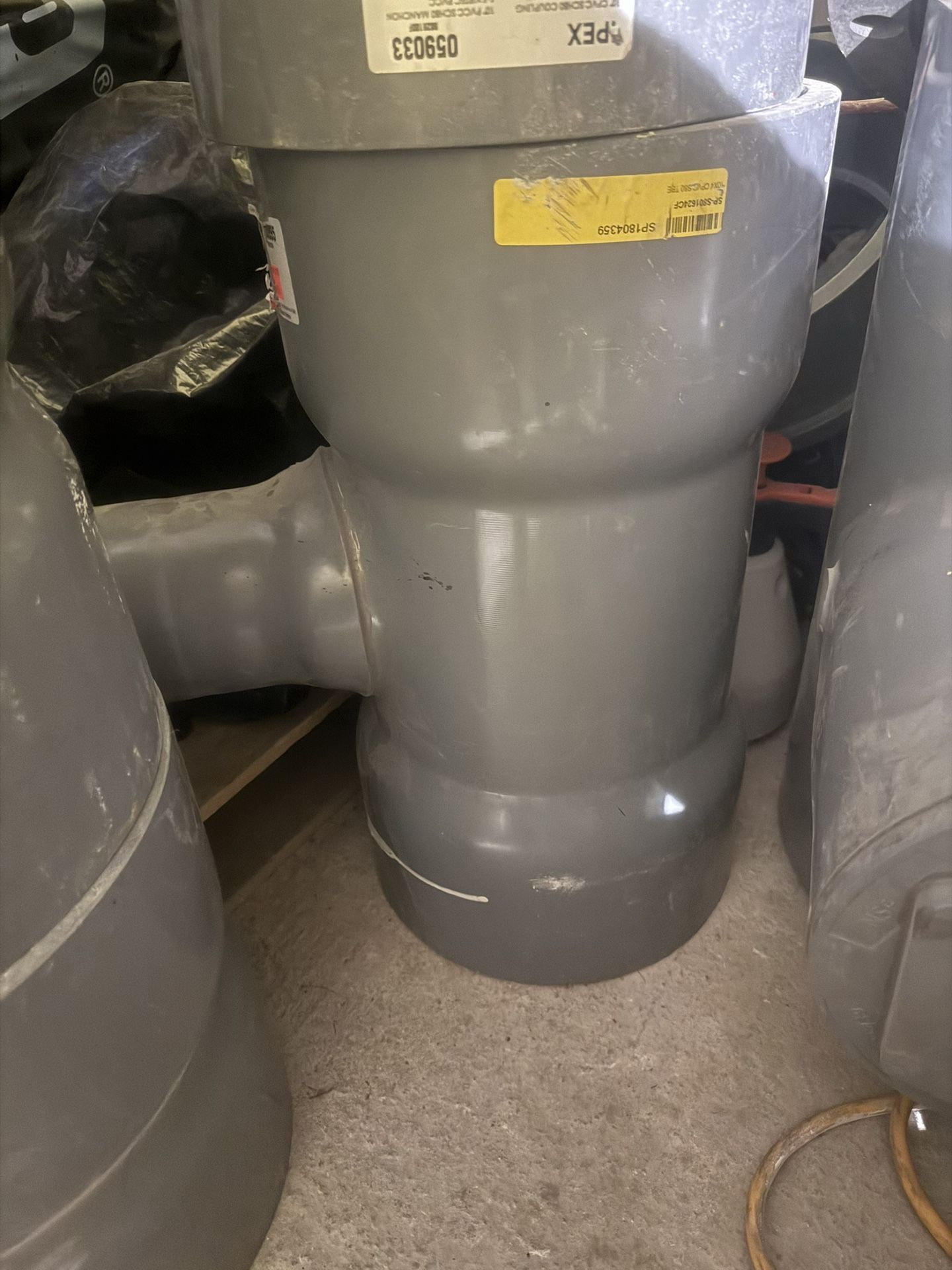 Large PVC Pipes