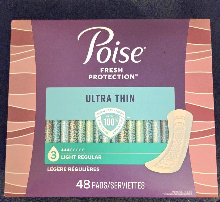 POISE ULTRA THIN PADS