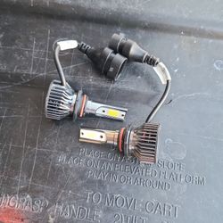 Brand New Led Headlight Bulbs 9005 3000k Yellow Color Plug And Play 