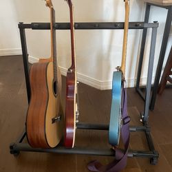 Guitar stand multiple guitars