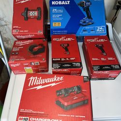 Milwaukee Tools All brand new