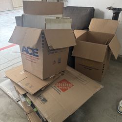 Pending pickup today - Various Moving Boxes for Free