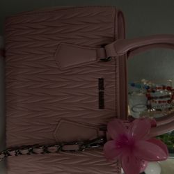 pink steve madden bag