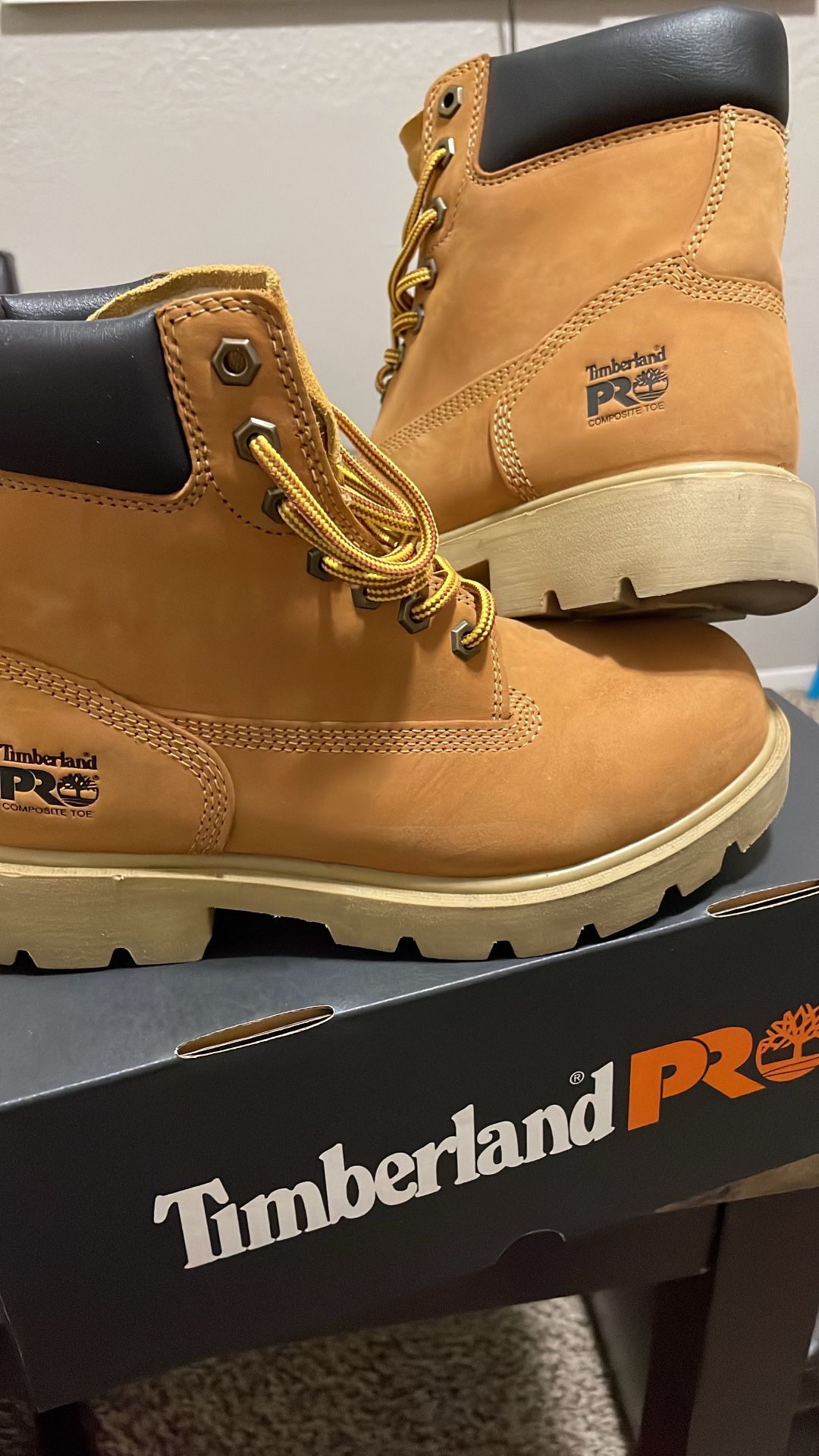 Men Size 6.5 WOMEN WORK BOOTS